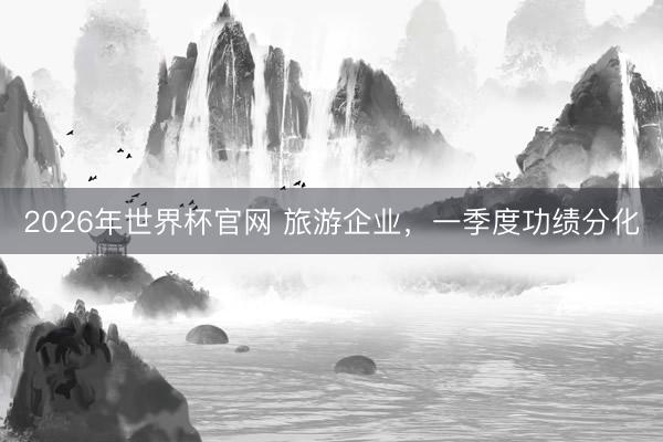 2026年世界杯官网 旅游企业，一季度功绩分化